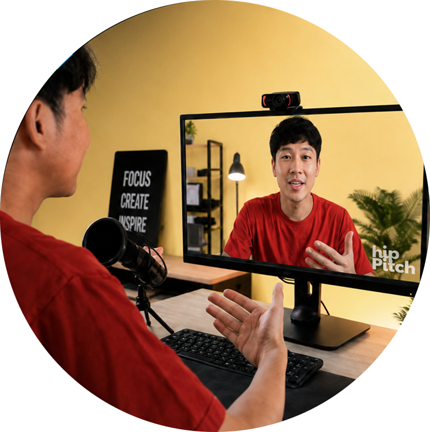 Professional recording a hipPitch